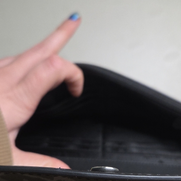 Kate Spade Black and Gray Animal Print Crossbody Bag - Picture 3 of 5